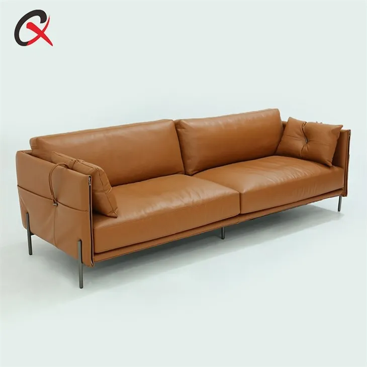 Brown 2 Seater Sofa