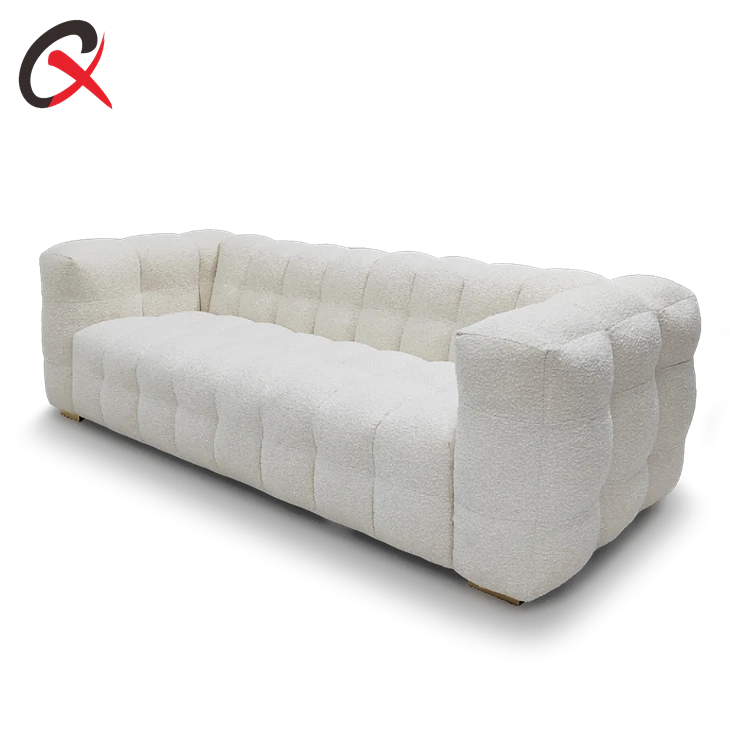 Cream 3 Seater Sofa