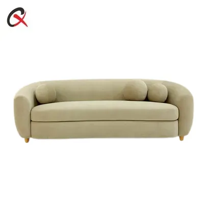 Sofà gruixut de peluix